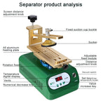 BEST B-918A 7 inch 110V Vacuum Pump LCD Screen Rotary Heating Platform Separator, EU Plug