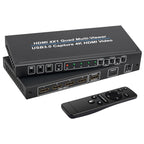 NK-941S 4K HDMI 4x1 Screen Splitter + USB3.0 Video Capture All In One Machine, NK-941S