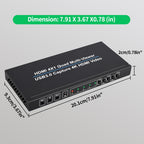 NK-941S 4K HDMI 4x1 Screen Splitter + USB3.0 Video Capture All In One Machine, NK-941S