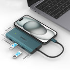 Onten UC961 9 in 1 USB-C / Type-C Multi-function HUB Docking Station, UC961
