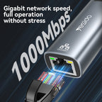 Yesido HB26 2 in 1 USB+USB-C/Type-C to Ethernet Adapter