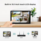 SriHome NVS010-IPC047 Ultra HD 4 Channel WiFi Network Video Recorder Set, NVS010-IPC047