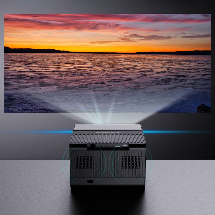 GXMO H50 Android 12 2GB+16GB 1080P 500ANSI 2.4G & 5G Dual WiFi Modes Wireless Projector, GXMO H50