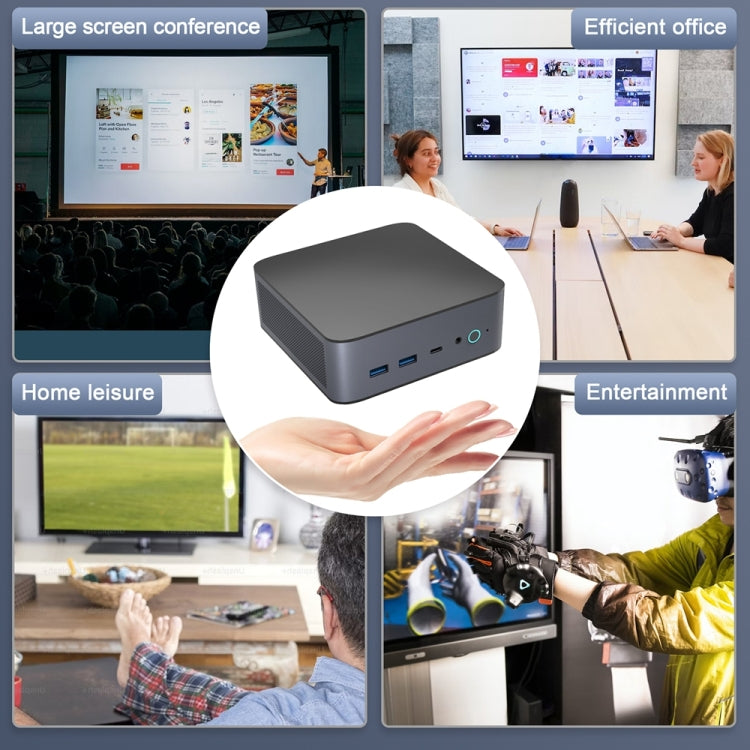 GXMO H90 Windows 11 Intel Core i7 11390H Processor Mini Computer, Without RAM & SSD, 16GB+512GB
