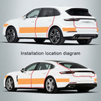 Universal Car Carbon Fiber Door Anti-collision Strip Protection Guards Trims Stickers Tape, 3cm x 3m, 3cm x 5m, 3cm x 10m, 5cm x 3m, 5cm x 5m, 5cm x 10m, 7cm x 3m, 7cm x 5m, 7cm x 10m, 10cm x 3m, 10cm x 5m, 10cm x 10m