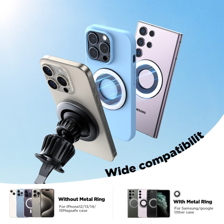 JOYROOM JR-ZS406 Magsafe Magnetic Car Phone Mount, Air Vent Holder, Windshield Holder