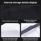 EVA Cloth Velvet Handle Waterproof Host Storage Bag, For Apple Vision Pro