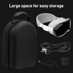 EVA Cloth Velvet Handle Waterproof Host Storage Bag, For Apple Vision Pro