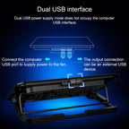 ICE COOREL Notebook Computer Base Speed Control Silent Six-fan Cooling Holder Cooling Rack, Style: Premium Edition, Style: Premium Edition(Lvory), Style: Premium Edition(Dazzling Red), Style: Premium Edition(Black Gold)                                 ...