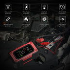 FOXSUR 7A 12V Car / Motorcycle Smart Battery Charger, EU Plug, US Plug, UK Plug