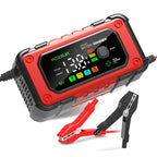 FOXSUR 7A 12V Car / Motorcycle Smart Battery Charger, EU Plug, US Plug, UK Plug