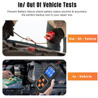 KONNWEI KW218 2.4 inch Color Screen Car Battery Tester, KW218