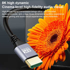 HDMI Male to HDMI Male Dual Elbow HD Audio Video Adapter Cable, 0.5m, 1m