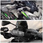 For Kawasaki Versys 650 Z1000R Motorcycles LED Turn Signal Light, For Kawasaki Versys 650 (Transparent), For Kawasaki Versys 650 (Black)