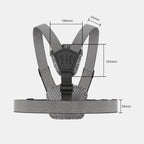 Adjustable Body Mount Belt Chest Strap with Mount & Screw, 3 in 1, 4 in 1, 6 in 1 Phone Clamp, 6 in 1 360 Phone Clamp, 7 in 1 Phone Clamp