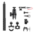 Motorcycle Clamps Handlebar Fixed Mount, 10 in 1 Crabs Selfie Stick, 9 in 1 Dual-Link Crabs Selfie Stick Kit, 3 in 1 U-Type Mount Selfie Stick, 9 in 1 Wrench O-Type Mount Crabs No Stick