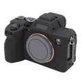 Litchi Texture Soft Silicone Protective Case, For Sony ILCE7RM5 / A7R5