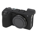 Litchi Texture Soft Silicone Protective Case, For Sony ILCE-6700 / A6700, For Sony ILCE-7CM2 / A7C II / A7CR