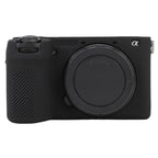 Litchi Texture Soft Silicone Protective Case, For Sony ILCE-6700 / A6700, For Sony ILCE-7CM2 / A7C II / A7CR