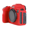 Litchi Texture Soft Silicone Protective Case, For Canon EOS R6 Mark II