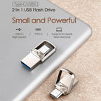 USB 3.1 + USB-C Interface Metal Twister Flash U Disk, Standard, 128G, 64G, 32G