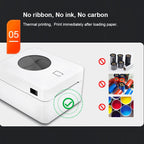 ZJ-9250 100x150mm USB Thermal Label Printer, US Plug, EU Plug, UK Plug, AU Plug