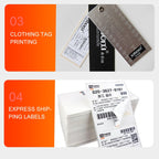 ZJ-9250 100x150mm USB Thermal Label Printer, US Plug, EU Plug, UK Plug, AU Plug