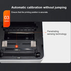 ZJ-9250 100x150mm USB Bluetooth Thermal Label Printer, US Plug, EU Plug, UK Plug, AU Plug