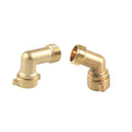2pcs / Set RV Water Inlet Check 45/90 Degree 3/4 Connector Adapter