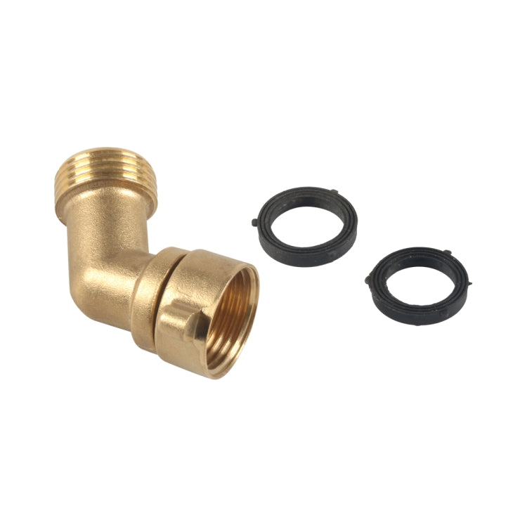 2pcs / Set RV Water Inlet Check 45/90 Degree 3/4 Connector Adapter