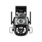 Q821 4MP Binocular Zoom Dual Light Source Outdoor IP67 Waterproof WiFi Camera, Q821