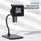P190 1000X Desktop HD Digital Microscope with 2.4 inch Screen, P190