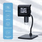 P190 1000X Desktop HD Digital Microscope with 2.4 inch Screen, P190