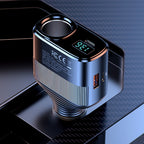 C26 4 in 1 PD45W Type-Cx2+USB Car Cigarette Lighter Fast Charging Charger, C26
