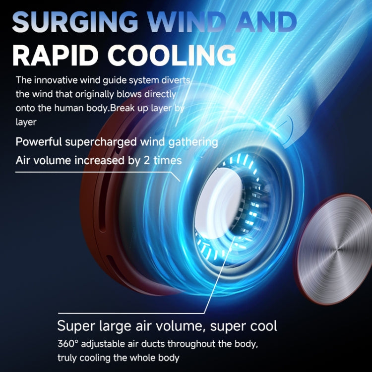 MF088 XINGLUO Neck Band Electric Fan
