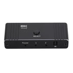 OZ 8K 60Hz 2 in 1 Out HD Automatic Two Way Switcher with Remote Control, 8K 60Hz with Remote Control