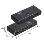OZ 8K 60Hz 2 in 1 Out HD Automatic Two Way Switcher with Remote Control, 8K 60Hz with Remote Control