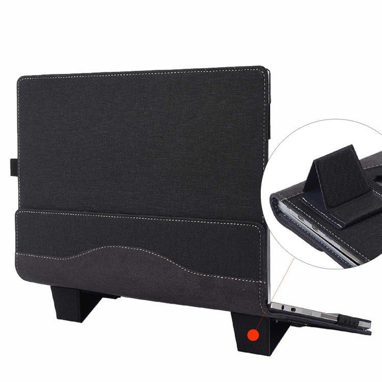 Cloth Texture Laptop Leather Case With Stand Function, For Microsoft Surface Book 3 / 2 / 1 13.5 inch, For Microsoft Surface Book 3 / 2 15 inch, For Microsoft Surface Book 2 13.5 inch, For Microsoft Surface Book 2 15 inch                               ...