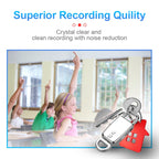 JNN S20 Zinc Alloy Keychain Voice Recorder, 4GB, 8GB, 16GB, 32GB