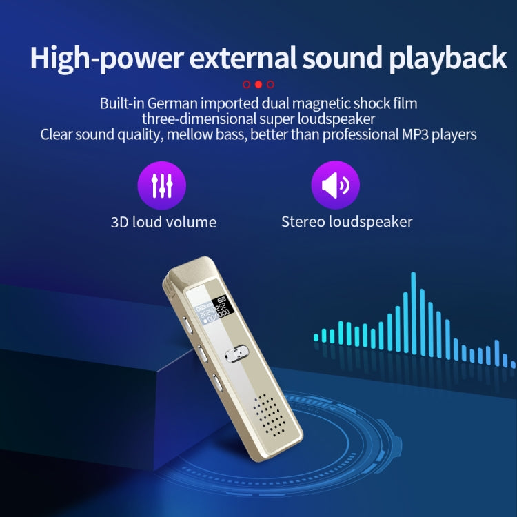 JNN Q7 Mini Portable Voice Recorder with OLED Screen, 4GB, 8GB, 16GB, 32GB