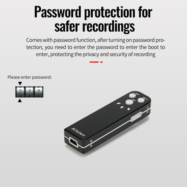 JNN J1 Mini Smart HD Noise Cancelling Voice Recorder, 4GB, 8GB, 16GB, 32GB