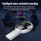 JNN S13 Zinc Alloy U-disk Voice Recorder, 4GB, 8GB, 16GB, 32GB