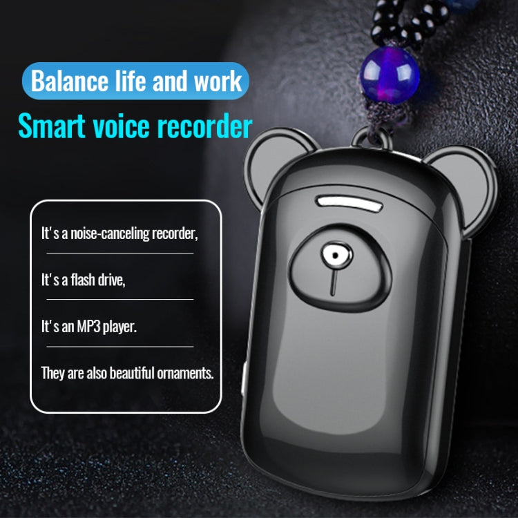 JNN Q6 Bear Smart Noise Cancelling Voice Recorder, 4GB, 8GB, 16GB, 32GB