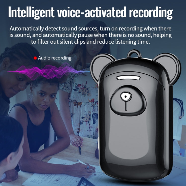 JNN Q6 Bear Smart Noise Cancelling Voice Recorder, 4GB, 8GB, 16GB, 32GB
