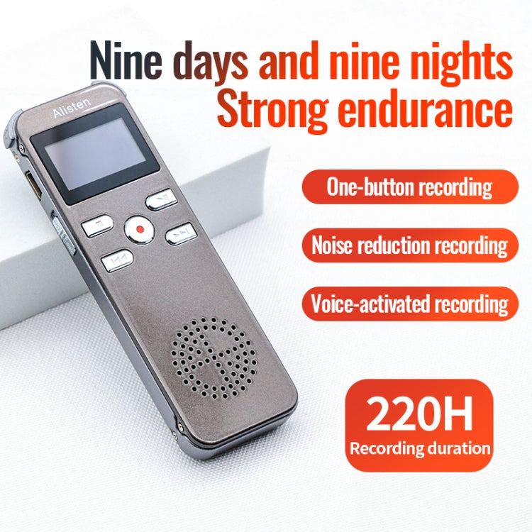JNN X26 Mini Portable Voice Recorder with OLED Screen, 16GB, 8GB