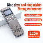JNN X26 Mini Portable Voice Recorder with OLED Screen, 8GB, 16GB