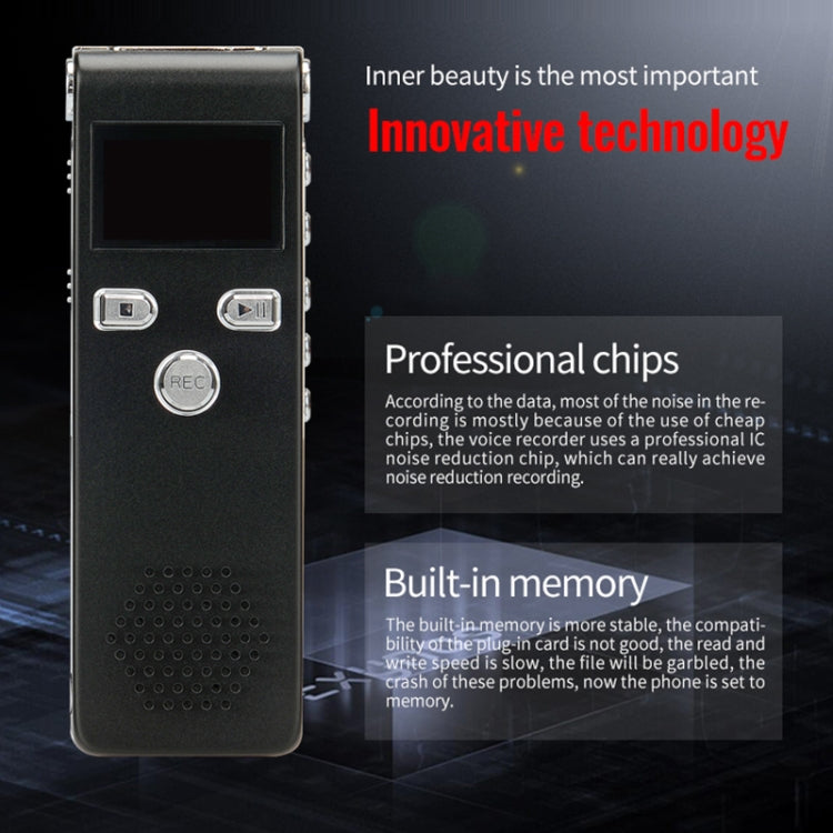 JNN X18 Mini Smart HD Noise Cancelling Voice Recorder, 4GB, 8GB, 16GB, 32GB