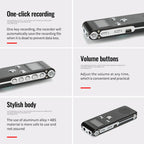 JNN X18 Mini Smart HD Noise Cancelling Voice Recorder, 4GB, 8GB, 16GB, 32GB