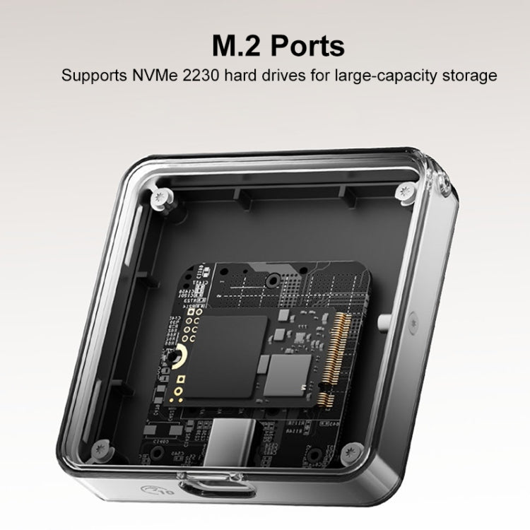 ORICO AP30-G2 M.2 2230 10Gbps USB-C / Type-C Port Magnetic Hard Disk Enclosure, AP30-G2