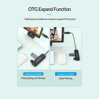 ORICO FL01-BK 4 Ports USB 2.0 HUB Expand Converter, FL01